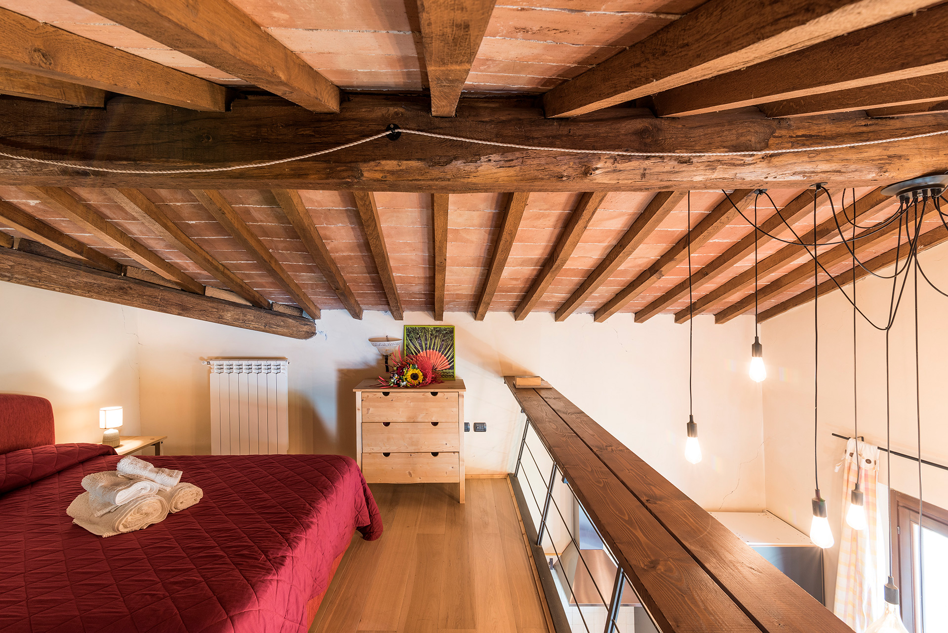 foto camera matrimoniale soppalco casa riccardo 3